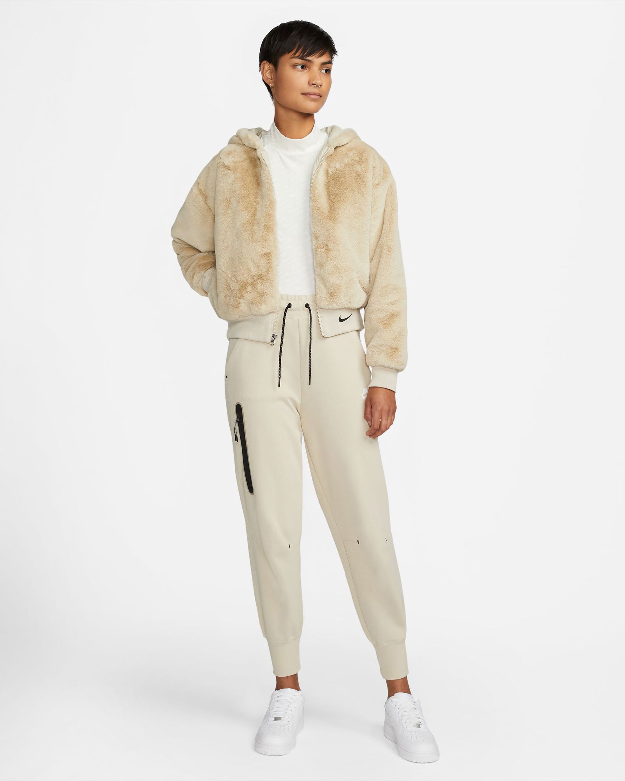 کاپشن تدی زنانه نایکی (3332) - Image 5